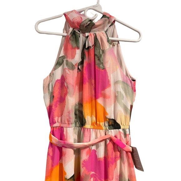 Eliza J Floral Halter Maxi Dress - Picture 6 of 6